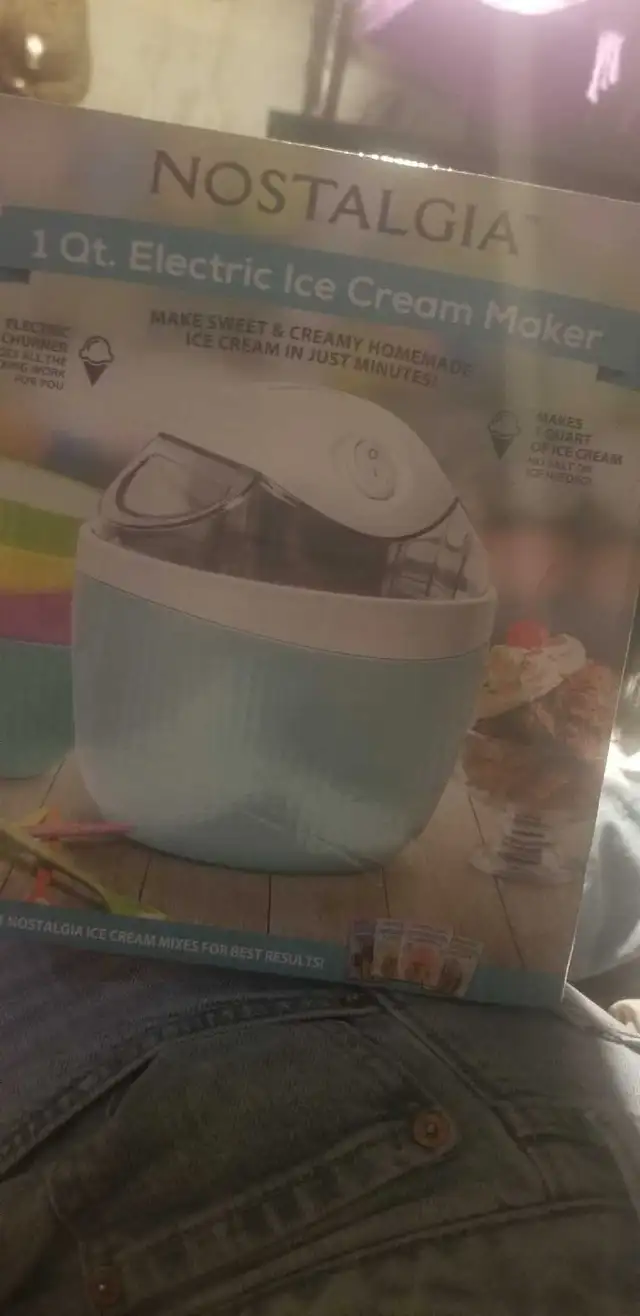 ice cream maker