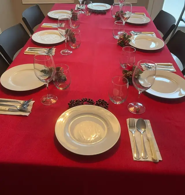 48-Piece White Porcelain Dinnerware Set – 12 Place Settings - Photo 9