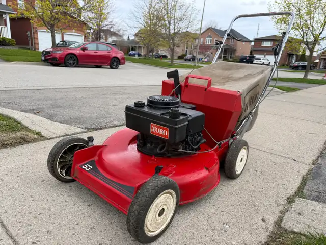 Toro Lawn Mower with Bag