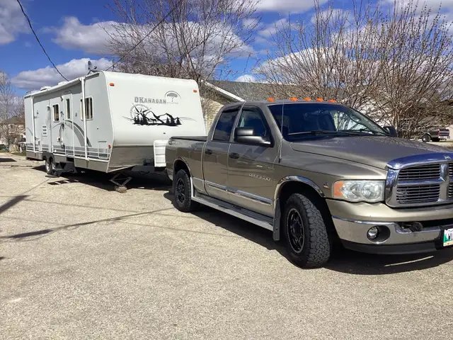 truck camper trailer
