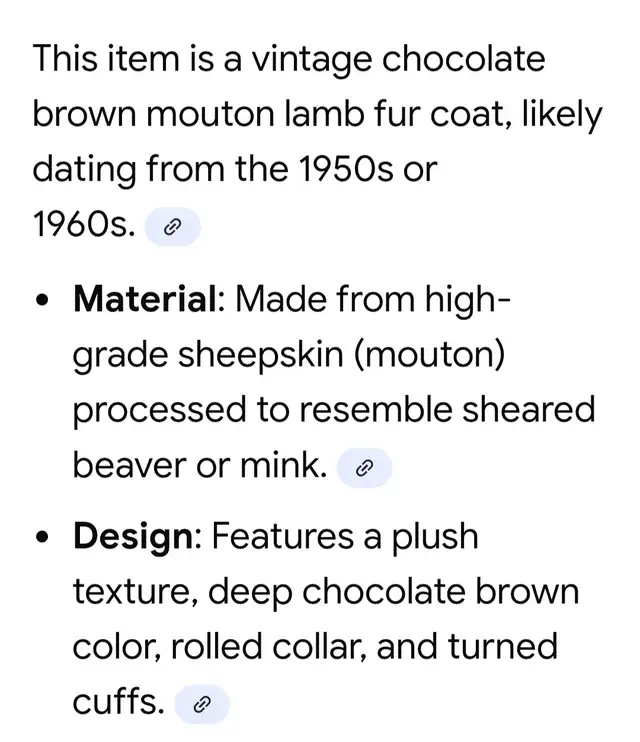 FUR COAT ( MOUTON VINTAGE STYLE FUR COAT) - Photo 9