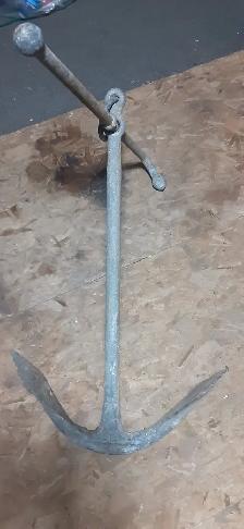 25 lb galvanized danforth anchor