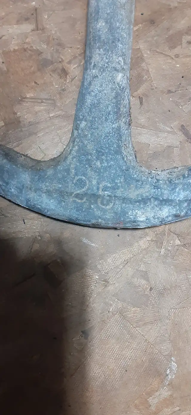 25 lb galvanized danforth anchor - Photo 2
