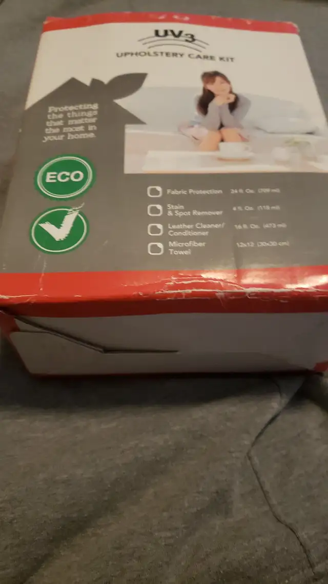 Upholstery care kit