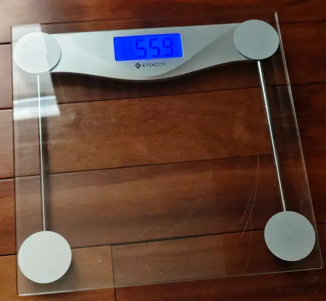 digital body scale, very accurate, large