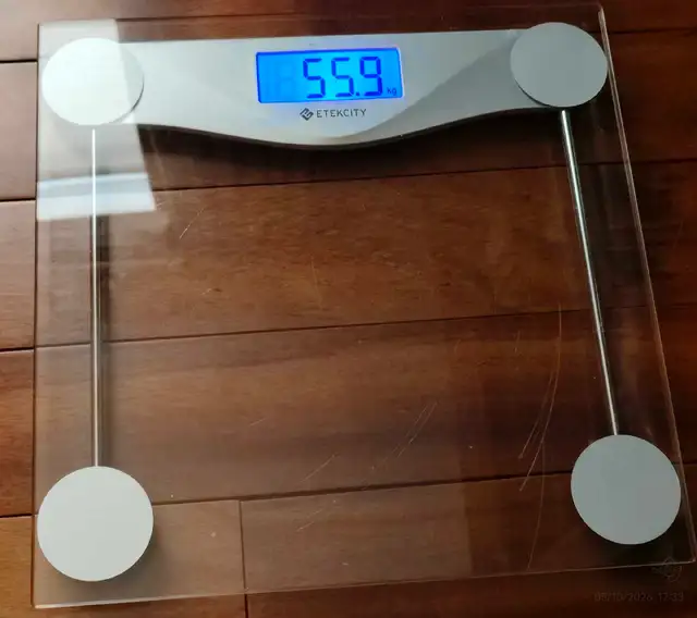 digital body scale, very accurate, large - Photo 2