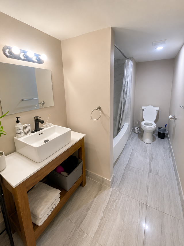 Modern Basement Apartment | Private Entrance | All Inclusive - Photo 3