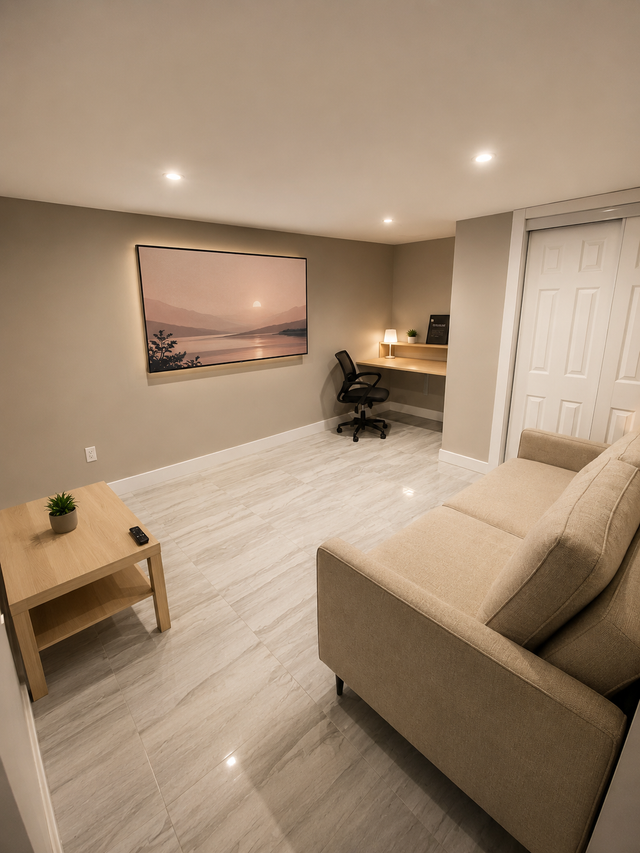 Modern Basement Apartment | Private Entrance | All Inclusive - Photo 6