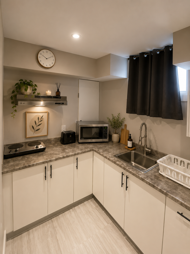 Modern Basement Apartment | Private Entrance | All Inclusive - Photo 8