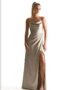 MORI LEE DRESS SIZE 8 LATTE COLOUR $200
