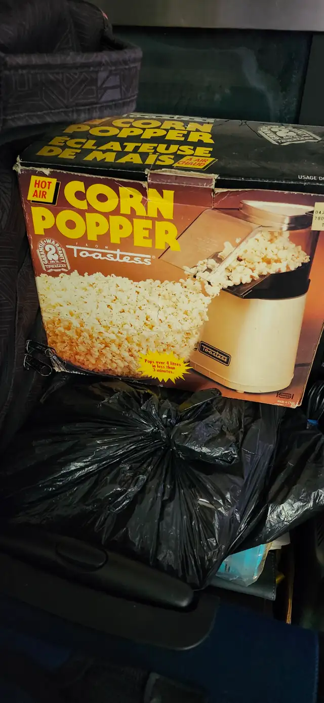 Old school Popcorn machine for sale!
