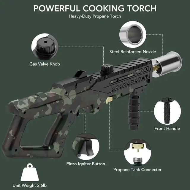 BRAND NEW PROPANE FLAMETHROWER TORCH - Photo 2