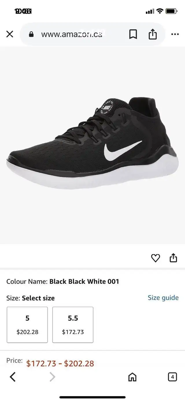 NEW WOMEN’S HIGH END ‘ NIKE FREE RN 2018 ‘ SIZE 7 RUNNERS