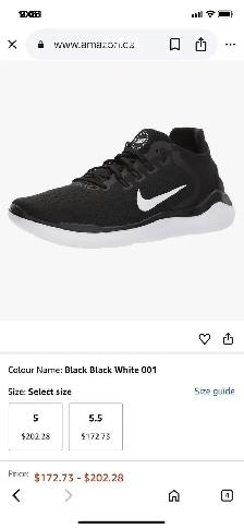 NEW WOMEN’S HIGH END ‘ NIKE FREE RN 2018 ‘ SIZE 7 RUNNERS
