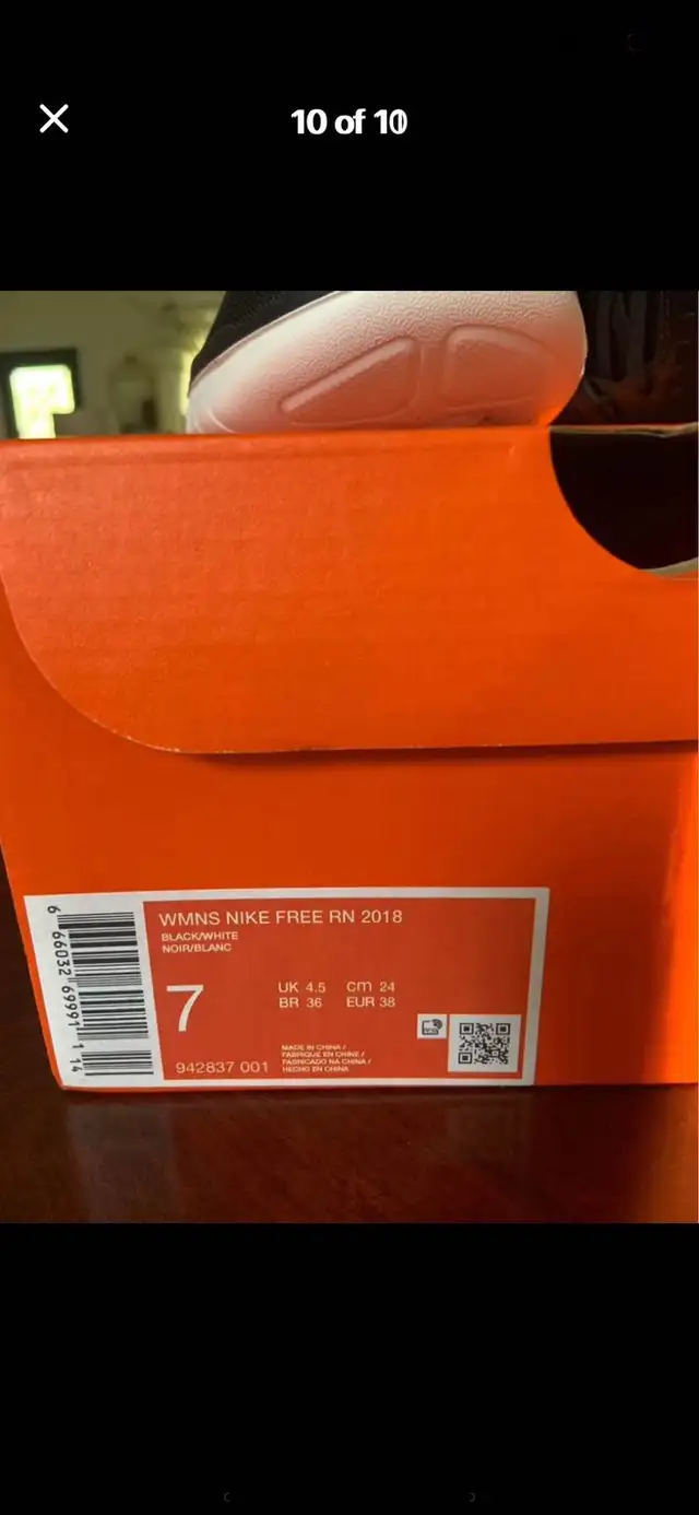 NEW WOMEN’S HIGH END ‘ NIKE FREE RN 2018 ‘ SIZE 7 RUNNERS - Photo 8