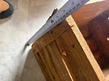 Free delivery used Wooden Crates (Set of 2) - Photo 8