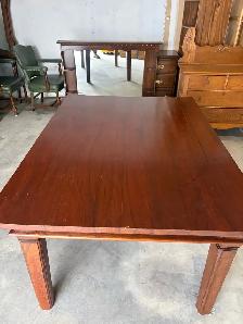 Free delivery used Dark Wood Dining Table