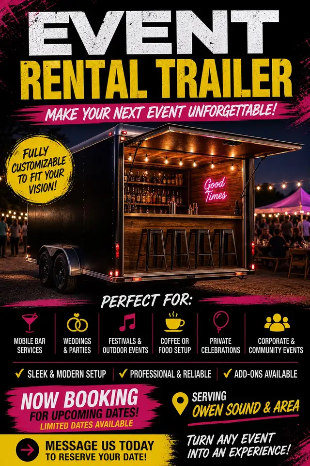 Event Trailer Rental