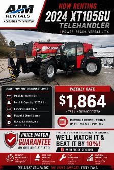2024 XT1056U Telehandler for Rent
