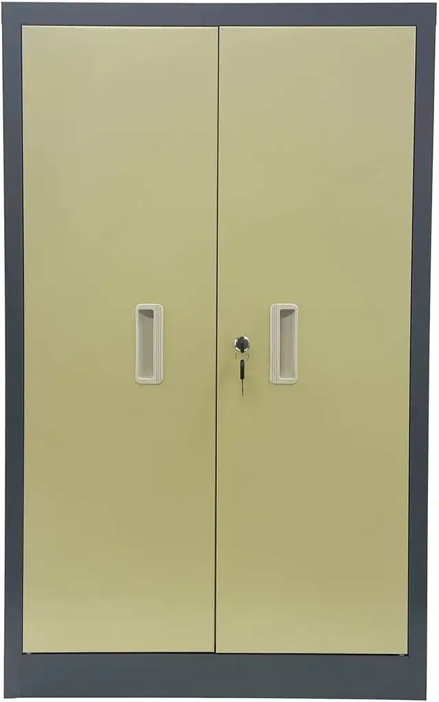 60 Drawers Parts Cabinet Organization Shelves with Door 054528 - Photo 2