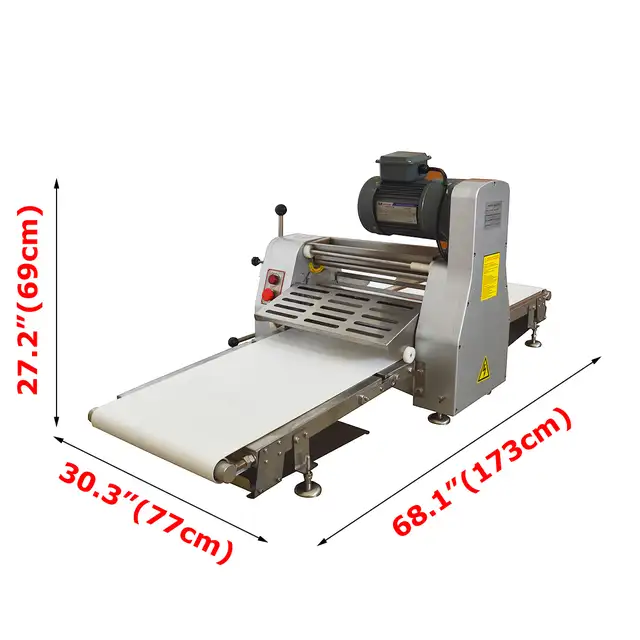 Promotion Dough Sheeter Countertop Pasta Roller Machine 056046 - Photo 2