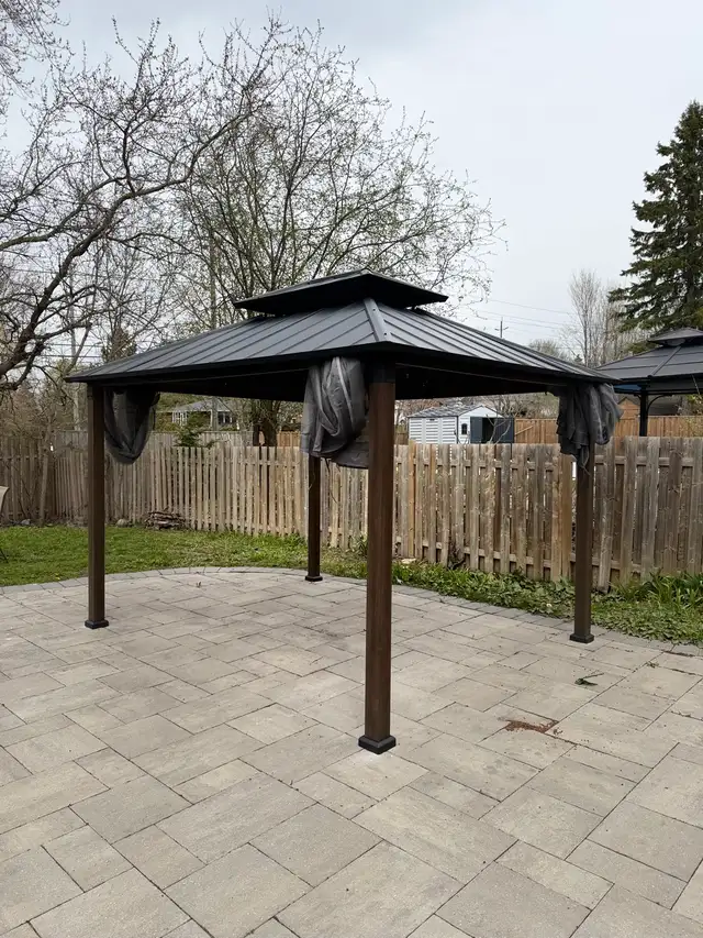 interlock  - concrete  - gazebo assembly - Photo 4