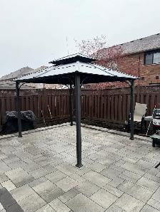 interlock  - concrete  - gazebo assembly - Photo 5
