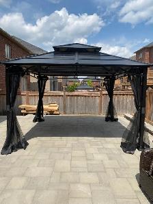 interlock  - concrete  - gazebo assembly - Photo 10