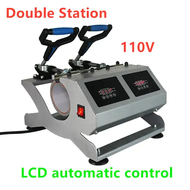 Heat Press Mug Sublimation Print Double Station 12oz 110242 - Photo 2