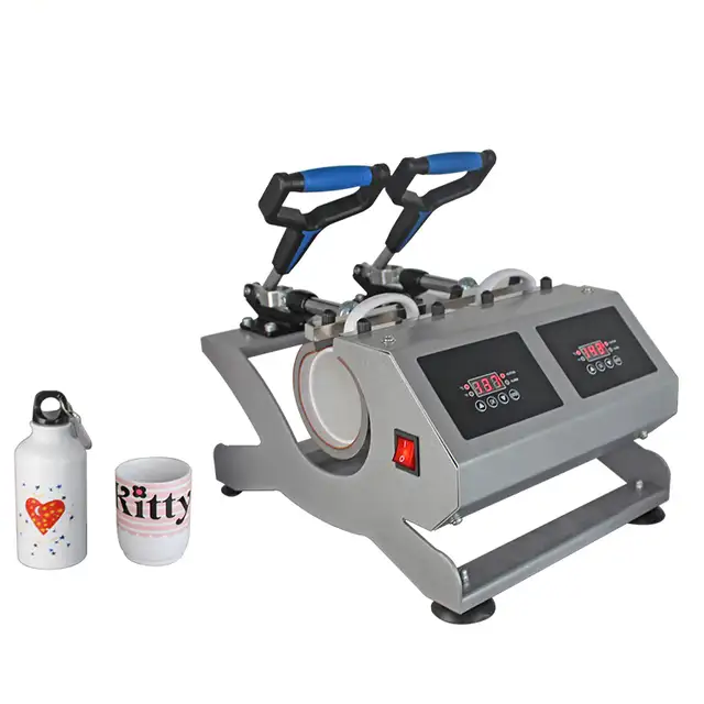 Heat Press Mug Sublimation Print Double Station 12oz 110242 - Photo 3