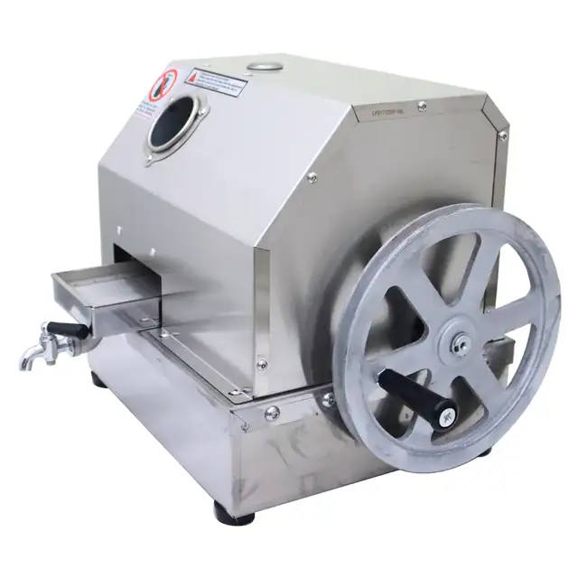 Manual Sugar Cane Juicer Machine Stainless Steel 3 Roller 134045 - Photo 6