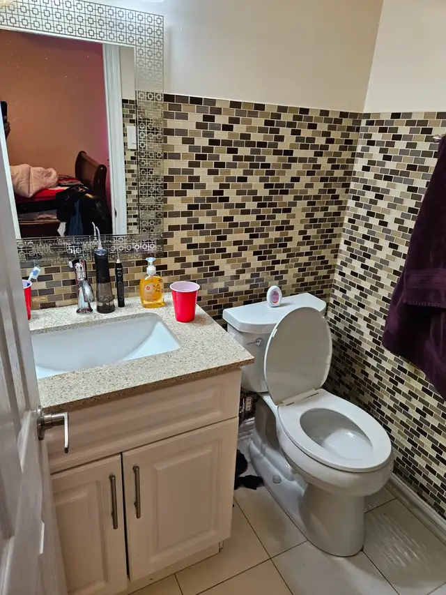 FURNISHED PRIVATE ROOM, BSMT, NEAR SQ ONE - Photo 8