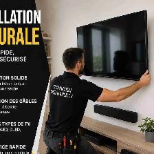 Installation tv -support mural & wall mount  (438-812-7781)