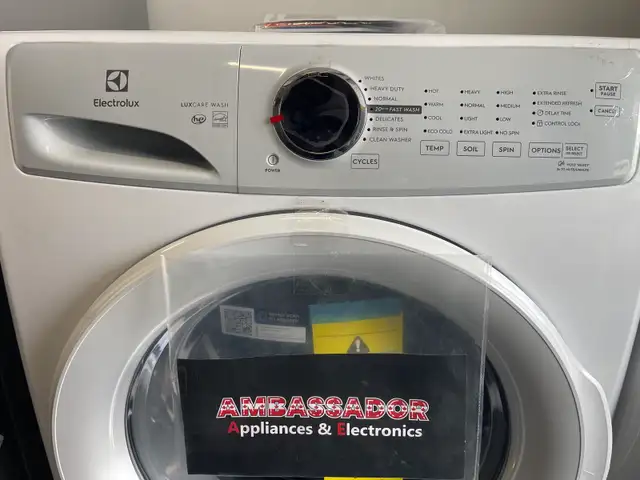 NEW 27" Electrolux Front Load Washer And Dryer Set (Stackable) - Photo 5