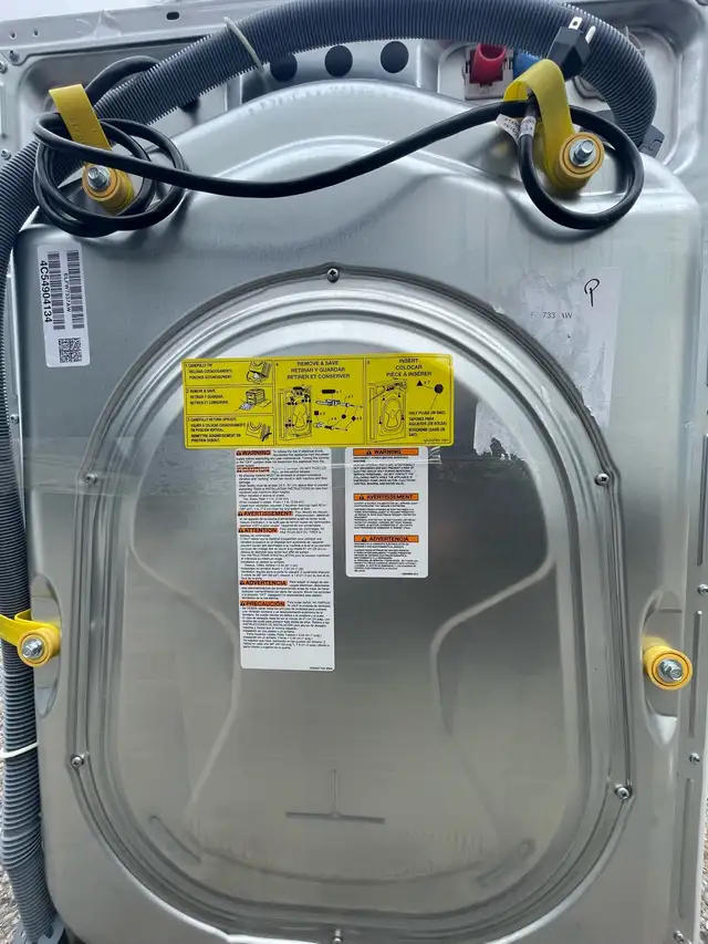 NEW 27" Electrolux Front Load Washer And Dryer Set (Stackable) - Photo 7