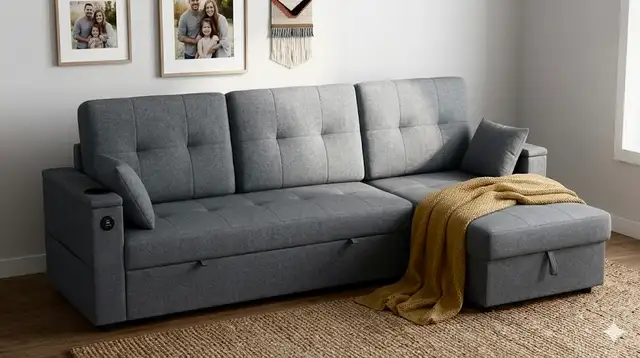 Sectional Sleeper Couch