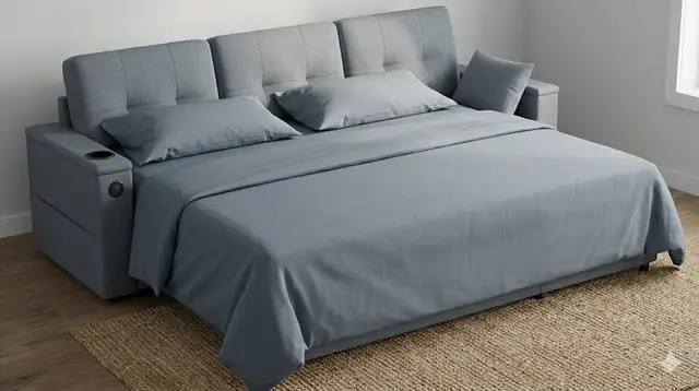 Sectional Sleeper Couch - Photo 2
