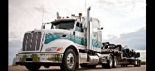 Flat deck Truck driver