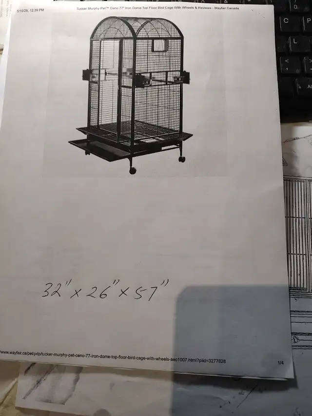 Brand new parrot cage - Photo 4