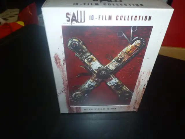 SAW 10 Film COLLECTION Blu-Ray DVD BOX SET NEW / STILL SEALED