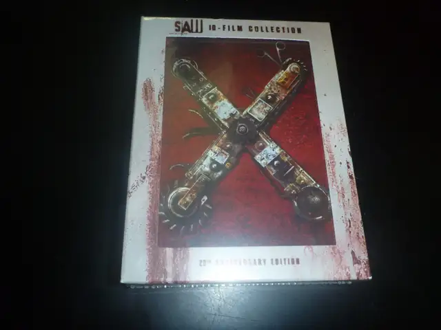 SAW 10 Film COLLECTION Blu-Ray DVD BOX SET NEW / STILL SEALED - Photo 3