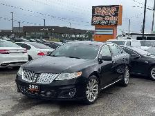 2011 Lincoln MKS SEDAN, AWD, LEATHER, NAVI, LOADED, AS IS SPECIA