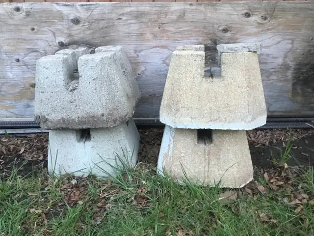 Concrete Deck Blocks