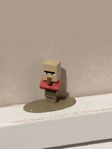 Minecraft Mini Villager Figurine