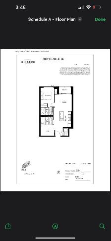 2 Bedroom   2 Washroom Apartment for Rent in Mississauga