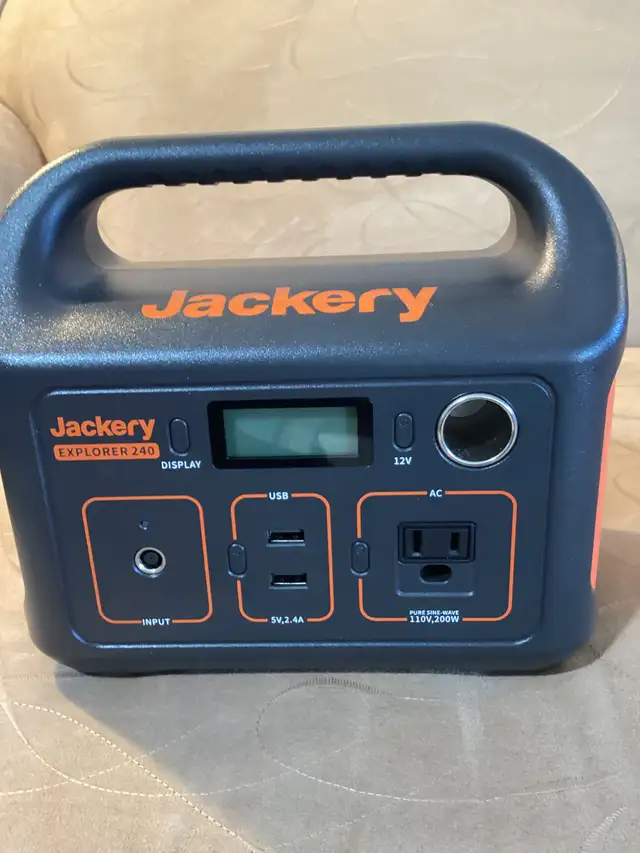 Power Station, Jackery Explorer 240 watts