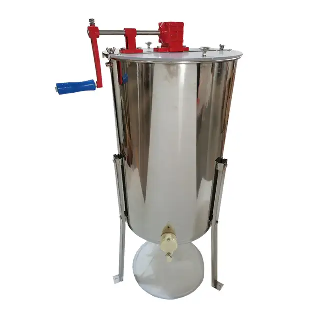 Manual 2 Frame Honey Extractor Beekeeping Honey filter 170463 - Photo 2