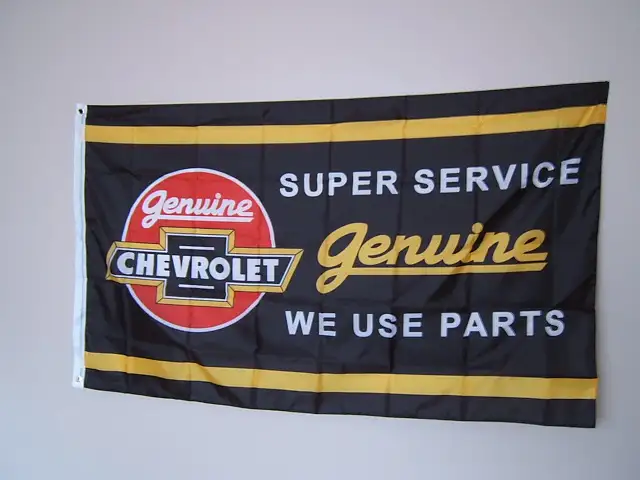 New Outdoor/indoor Corvette Flag / sign 3ft X 5ft - Photo 9