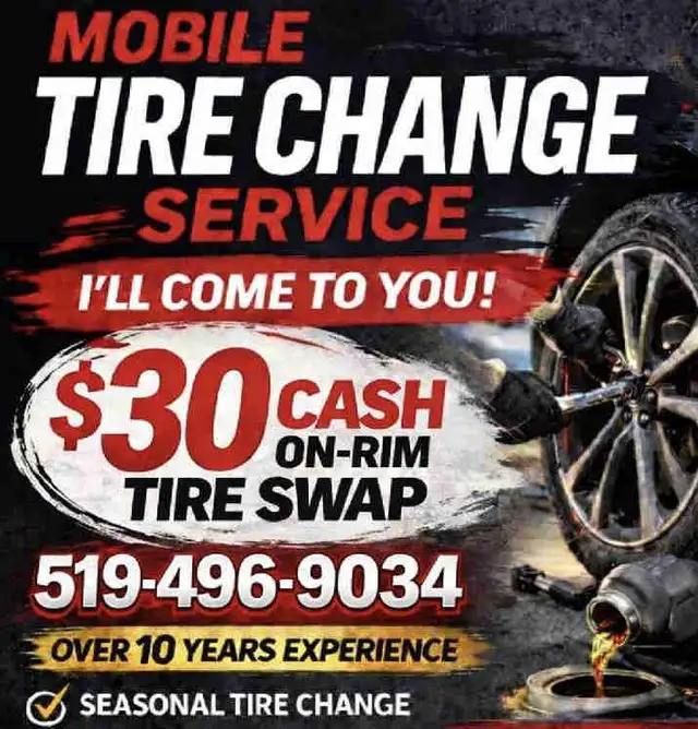 $30 Tire Swap/Change - STILL USING WINTER TIRES?!?