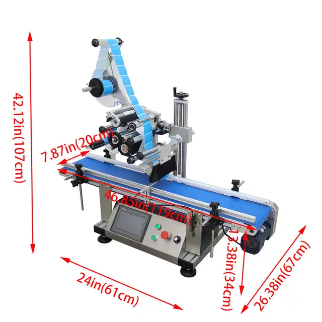 LT-160 Automatic Conveyor Table Plane Labeling Machine 160249 - Photo 4